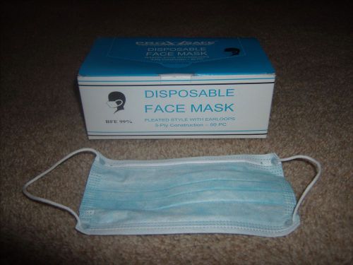 PRO-SAFE  50 Pcs Dental, Medical, Surgical, Dust, Painting Ear Loop Face  Masks