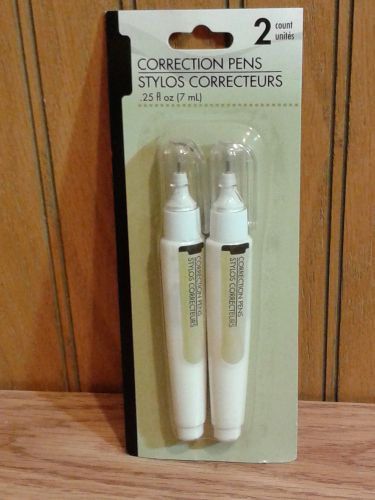 2-IN PACK CORRECTION PENS / BUY1 GET1 70 % OFF MIX OR MATCH.