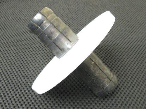 USED 6 1/8&#034; Anchor Disk Insulator And Connector Bullet For Rigid Hard Line Coax