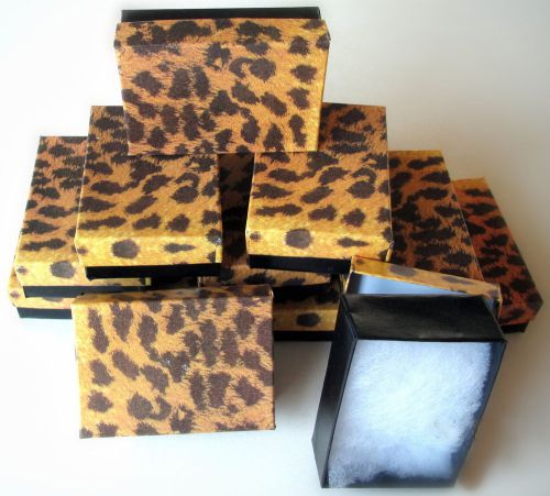JEWELRY GIFT BOXES Leopard Print 3 x 2 x 1 (12)