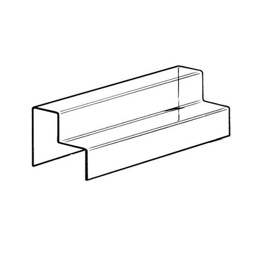 Set of 2 nesting plinth riser product two step stand acrylic countertop display for sale