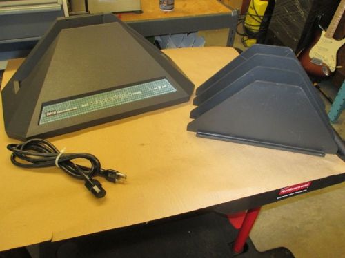 ibico thermotronic 400 binder system table top with stand and supply&#039;s  binding