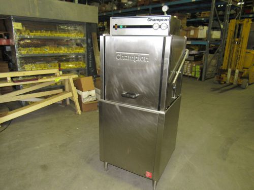 CHAMPION DHB STAINLESS STEEL INDUSTRIAL DISHWASHER 72-79A 208-240V 1PH **XLNT**