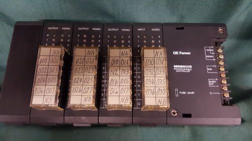 GE-Fanuc IC610CHS110A Power Supply Module/SERIES 1 /DC INPUT/3 AC OUTPUTS/PLC