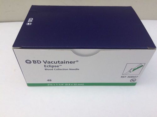 BD VACUTAINER ECLIPSE BLOOD COLLECTION NEEDLES 21G 48/Box EXP 2020