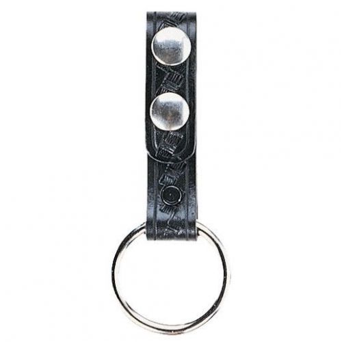 Aker leather a550-bw baton ring strap holder black basketweave for sale