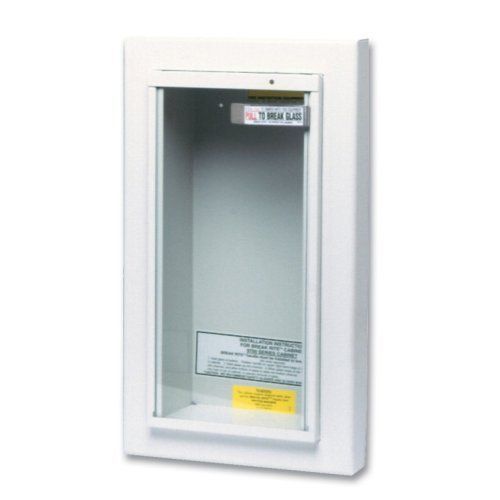 Kidde 468044 Potter Roemer Semi-Recessed 5-Pound Fire Extinguisher Cabinet