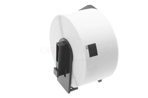 5 Rolls of DK-1208 Compatible Labels for BROTHER QL Printer 1-1/2&#034; x 3-1/2&#034;