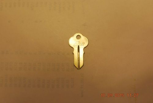 Ilco 1041G Nickel Plated Brass Keyblank for Chicago Locks Equiv. Chicago K4