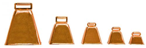 Weaver Leather Copper Cow Bell - 2-1-4 W x 1-3-4 D Opening 2-1-2 H