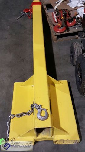 Arrow ce60 forklift mounted extension boom 13000 lb capacity     82024 for sale