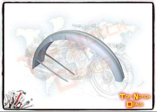 TRIUMPH 3HW READY TO PAINT FRONT MUDGUARD WITH STAY KIT (LOWEST PRICE) USA