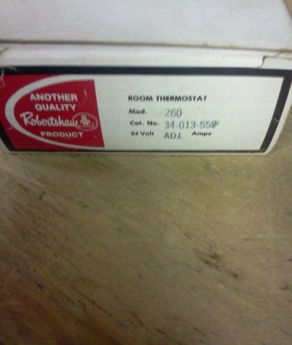 ROBERTSHAW MODEL 260 CAT # 34-013-559 THERMOSTAT