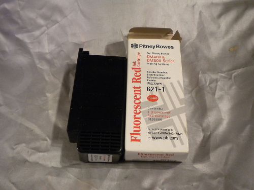Pitney Bowes OEM Red Ink Cartridge 621-1 New...Free Shipping!!