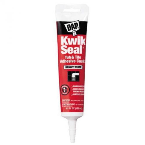 Kwik-Seal Tub and Tile Caulk 8889 DAP INC Adhesive Caulk 18001 076335088891