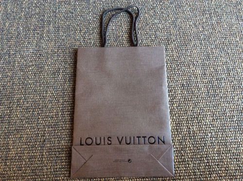 One LOUIS VUITTON brown  shopping bag gift tote