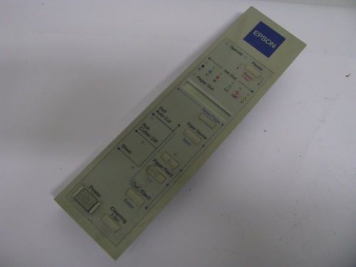 Epson Stylus Pro 9500 Control Panel