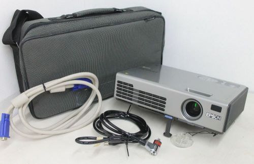 EPSON EMP-760 Travel Presenter LCD 2500 Lumen Security Projector Media Kit