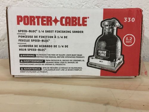 Porter Cable 330 Speed-Bloc Quarter-Sheet Finishing Sander