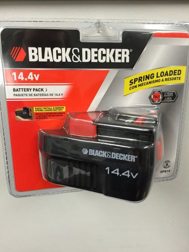 Black &amp; Decker 14.4V NiCd Cordless Power Tool Battery - Inventory Overstock!