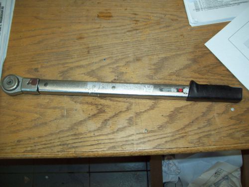 Stahlwille 730/20 Manoskop RATCHET Torque Wrench 40-200 Nm 30-145 ft GERMANY
