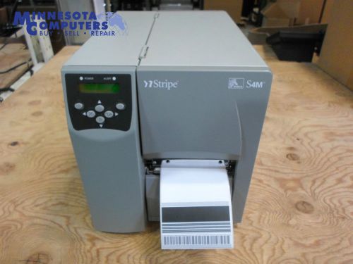 Zebra S4M00-3001-0200T S4M Label Thermal Bar Code Printer