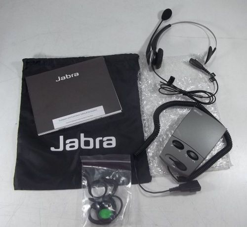 NEW JABRA NETWORK GN 8210 DIGITAL AMPLIFIER &amp; GN2100 VOIP MONO FLEX HEADSET