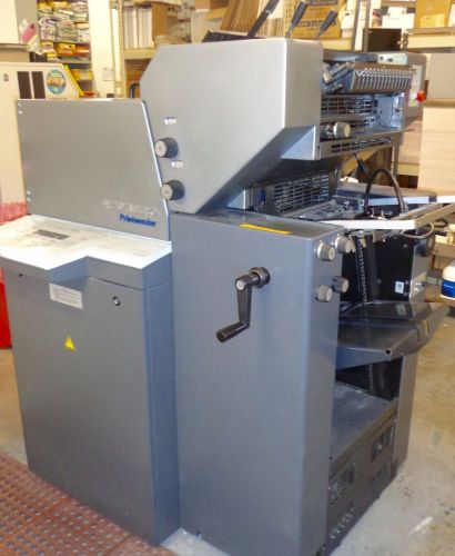 2003 HEIDELBERG PrintMaster PM-46-2 offset printing press 2-Color 17 million imp