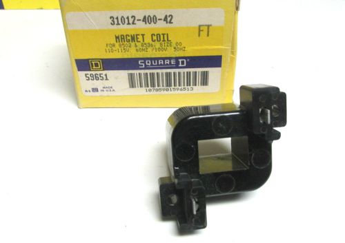 Nib . square d magnetic coil cat# 31017-400-43 for 8502 &amp; 8536 size 00 .. vi-208 for sale