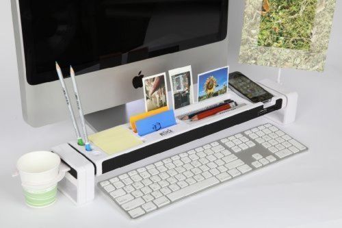 Cyanics iStick Multifunction Desk Organizer Cubicle Accessory with 3 Port USB...