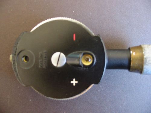 VINTAGE 1960s WELCH ALLYN WACO #110 OPHTHALMOSCOPE HEAD