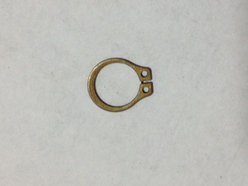 Ext Snap Ring 3/8 Inch gold cad. plated  (25 Pieces)