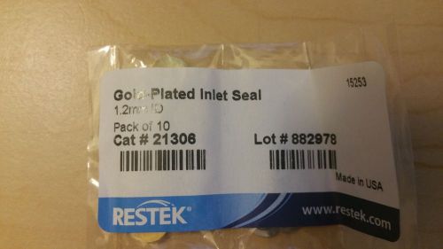 Restek gold plated inlet seal 21306 1.2mm ID GC 10 pack