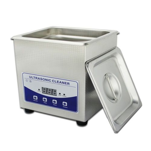 1.3L Digital Ultrasonic Cleaner Machine with Timer Heated Cleaning tank