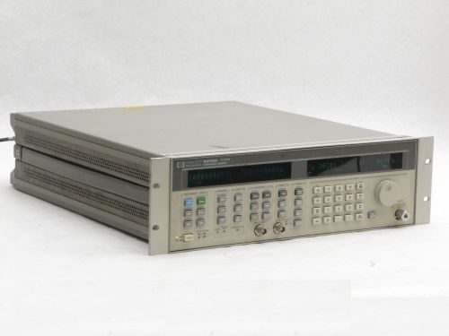Hp agilent 83752b synthesized sweeper rf generator opt 1e1 1e5 10mhz-20ghz for sale