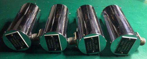 Set of 4 NBS Coaxial Thermal Voltage Converter 0.5V 1V 3V 10V