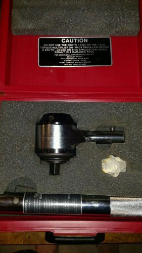 Proto 6222 2,200 ft/lbs output torque multiplier stanley never been used for sale