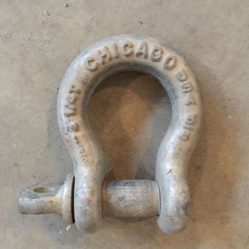 Shackle wll 5/8&#034; 31/4tons for sale
