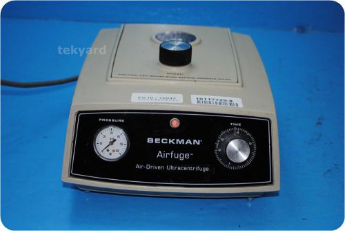 Beckman airfuge air driven ultracentrifuge centrifuge @ (117729) for sale