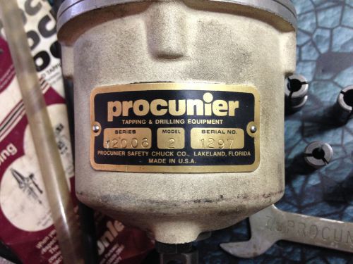 Procunier Tapping Head Attachment Series 12006 Model 2 Heavy Duty Production