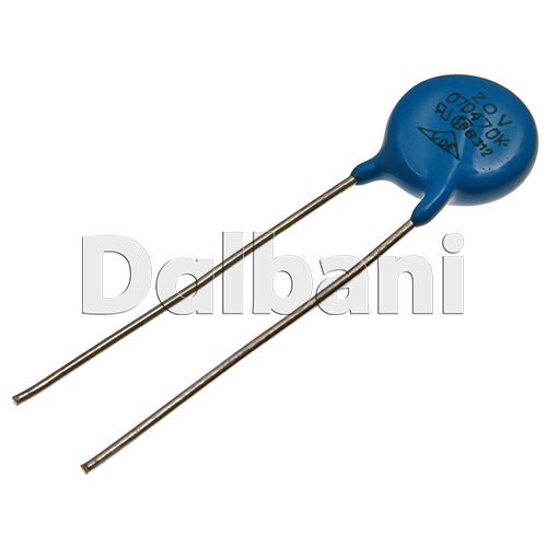 07D470K Metal Oxide Varistor Volt. Dependent Resistor 47V 30VAC 38VDC 7mm 20pcs