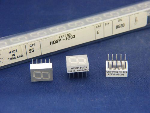 Lot of 25 HDSP-F203 - LED Display 10mm Red