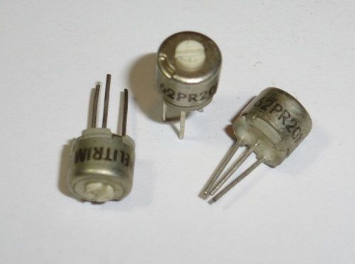 2 pc HELITRIM 20K 20 K OHM 62PR20K Trimmer Potentiometer