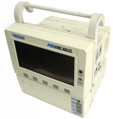 Protocol propaq-102el medical electronic bedside ecg vital sign patient monitor for sale