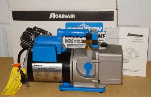 Robinair Vacuum Pump 15600 6 CFM Two Stage