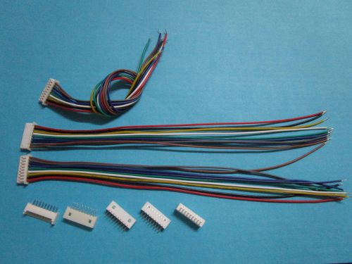 400 set 1.25mm 9 Pin Male + Female Polarized Connector with 28AWG 150mm Leads