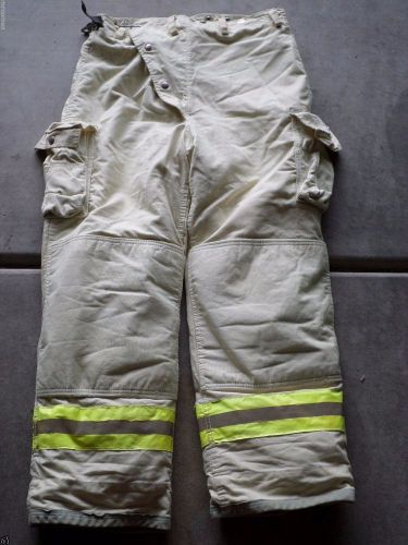 36x30 globe pants- firefighter turnout bunker gear - nomex liner #13 halloween for sale