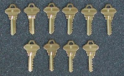 NEW Schlage SC1 Depth Keys Depth-keys Key machine