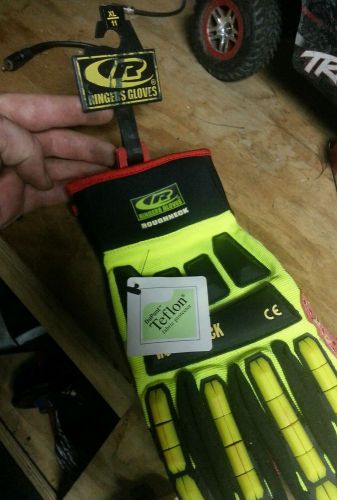 Ringers Gloves Size XL Glove, Hi-Vis Green,
