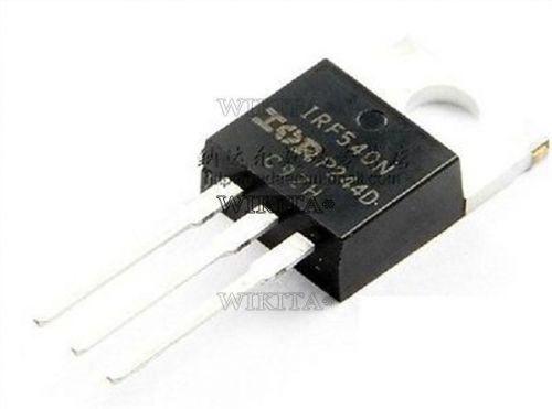 5pcs irf540n irf540 to-220 n-channel 33a 100v power mosfet
